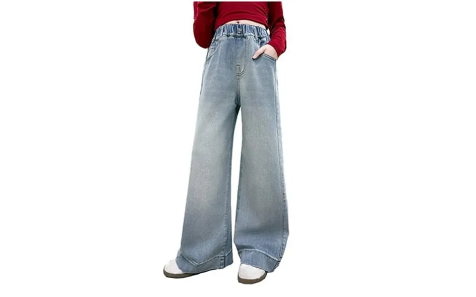 Zhuolil Girls Clothes Clearance Under 10 Girls Jeans Size 7-8 Clearance Sale Middle Aged Children S Fashionable High Wai