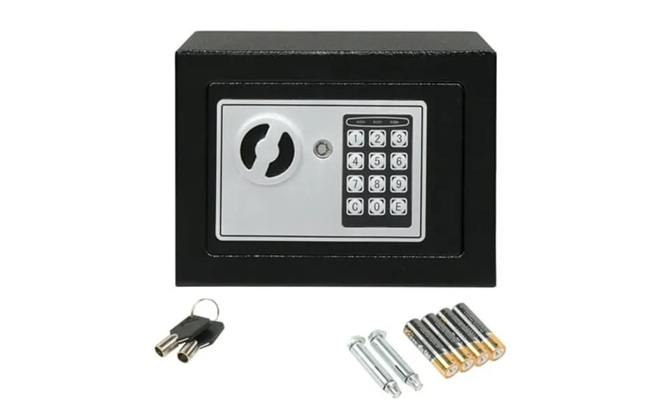 Zimtown 0.17 Cubic Feet Safes Electronic Digital Safe Box Security Box Keypad And Key Lock