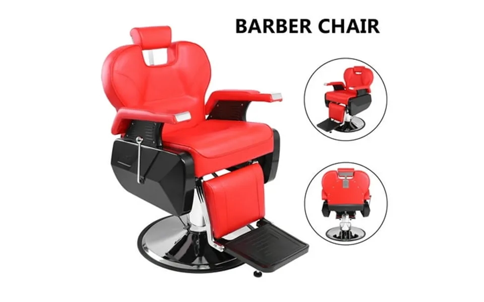 Zimtown Barber Chair All Purpose Hydraulic Recline Salon Chair Hairdressing Furniture For Beauty Salon Spa Shampoo Hair