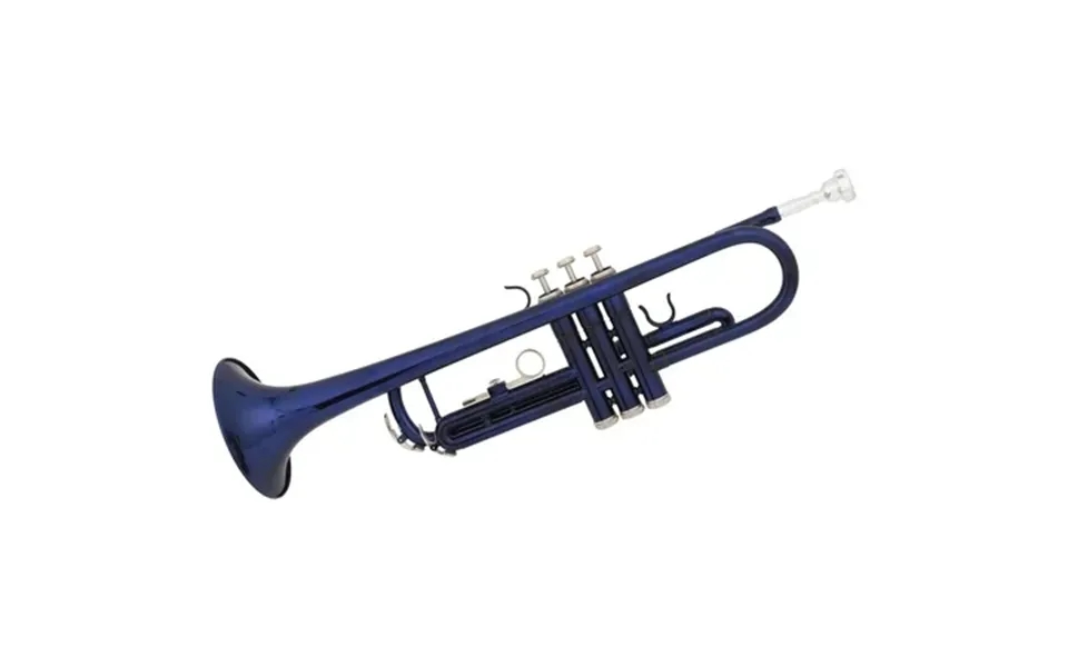 Zimtown Student Bb Beginner School Band Trumpet With Mouthpiece Case Blue