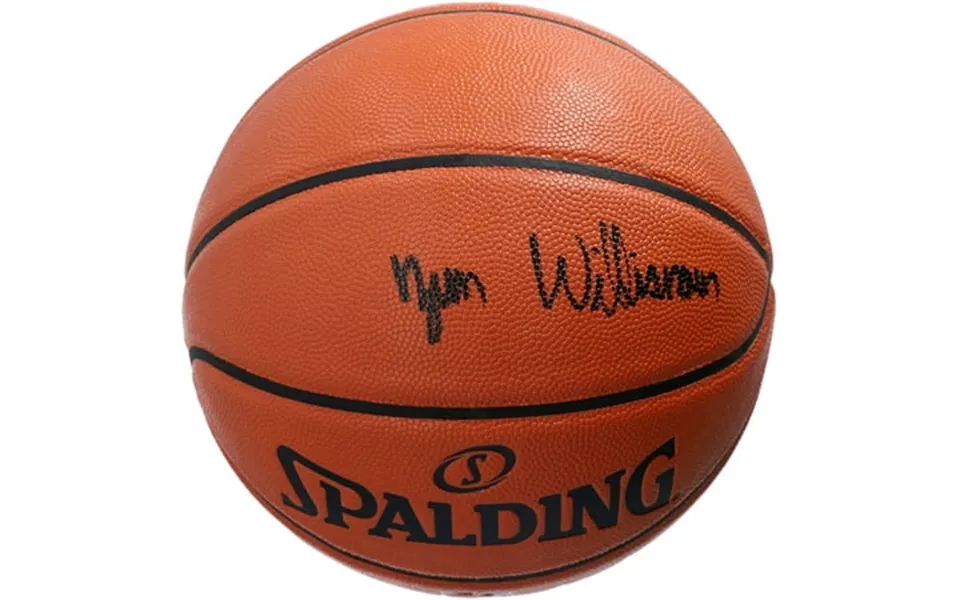 Zion Williamson New Orleans Pelicans Autographed Spalding Indoor Outdoor Basketball - Black Ink