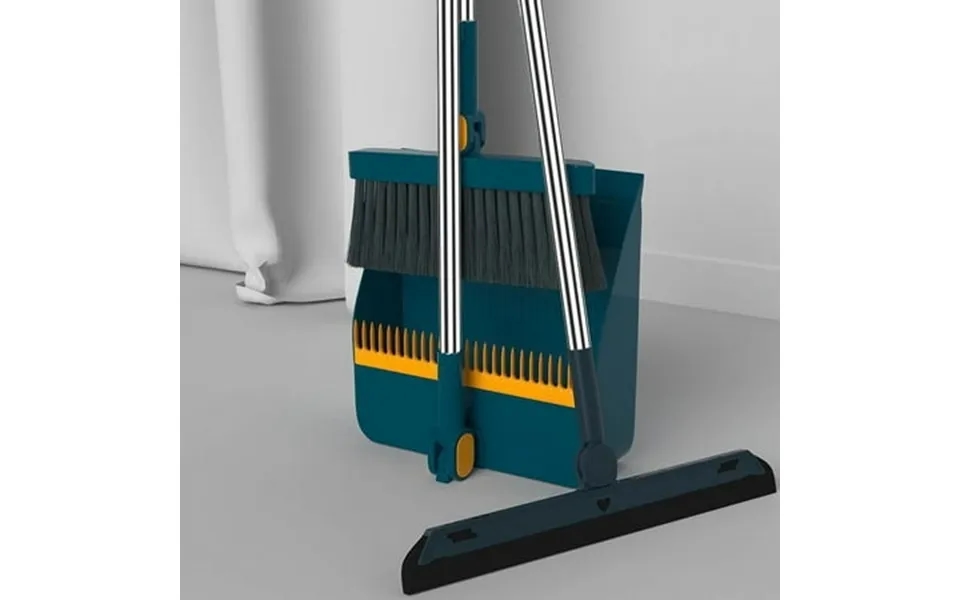 Zkccnuk Cleaning Supplies Wholesale Of Household Soft Sets Plastic Stainless Steel Long Teeth Dustpan Combination Cleara