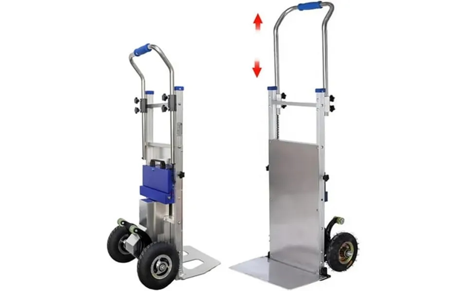 Zlpower Electric Stair Climbing Hand Trucks 440lb Capacity Heavy Duty Stair Climber Furniture Dolly For Moving With Leng