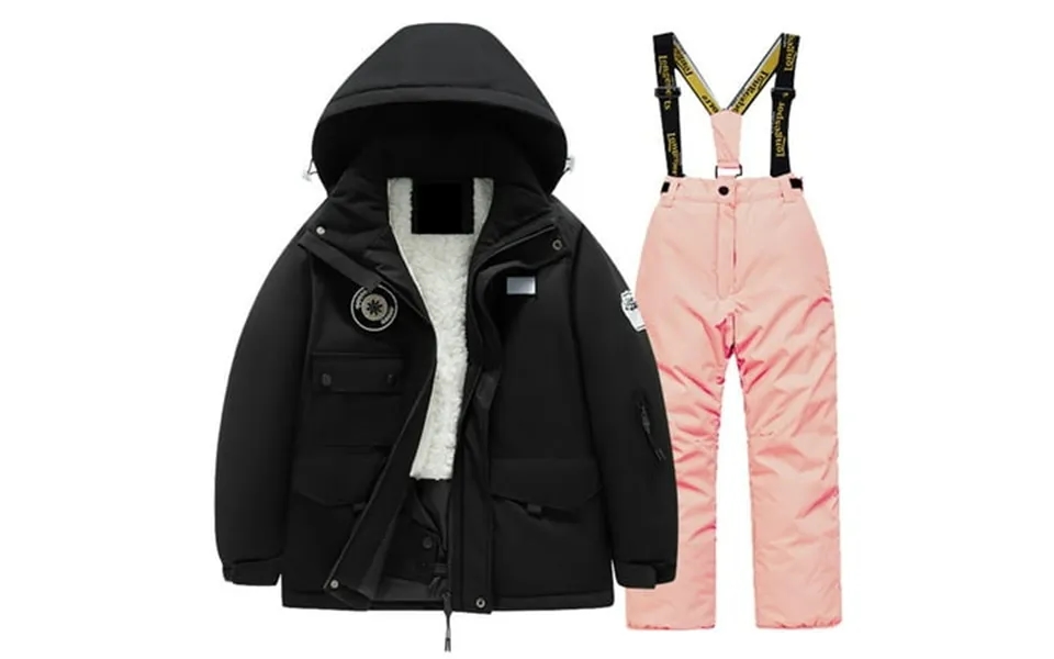 Zmhegw Toddler Kid Girl Outfits Ski Pocket Jacket And Pants Winter Windbroof Snowboarding Kid Winter Warm Snow Baby Boy