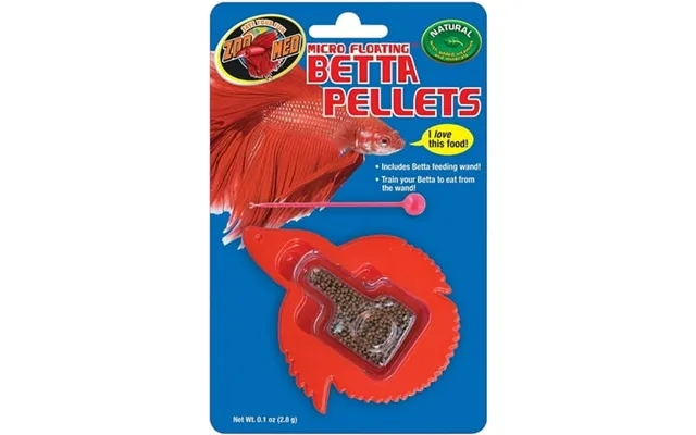 Zoo Med Micro Floating Betta Pellet Fish Food 0.15 Oz product image