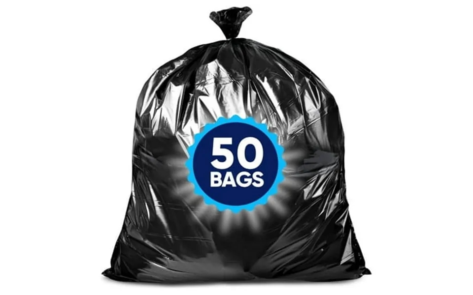 Zouyue Heavy Duty 40-45 Gallon Trash Bags - Value 50 Pack