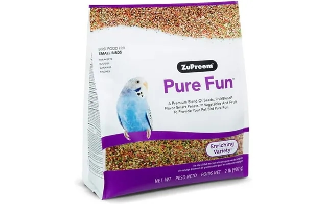Zupreem Pure Fun Enriching Variety Seed For Small Birds Bird Parakeet Food Bird Supplies 6 Lb 3 X 2 Lb product image
