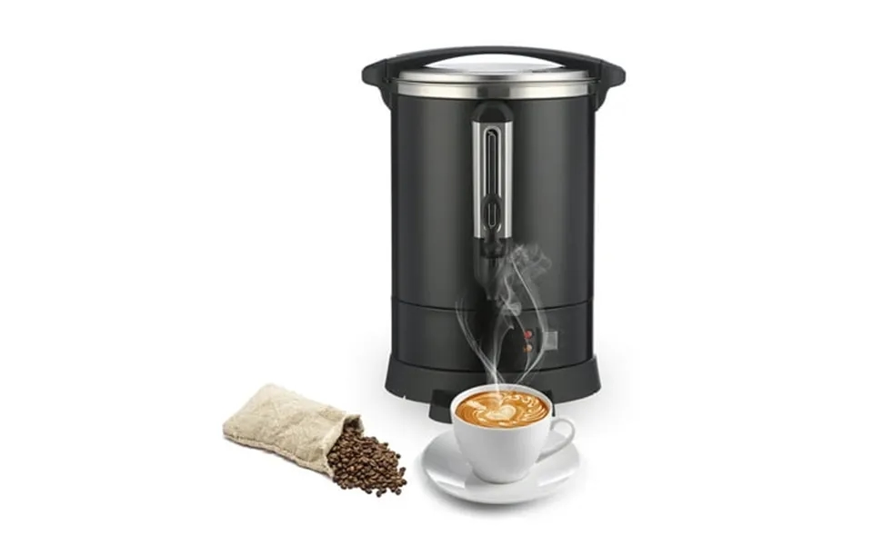 Zzistar Coffee Urn With Double-wall Stainless Steel & Twist-lock Lid - Quick Brewing Coffee Maker With Keep-warm Mode Fo