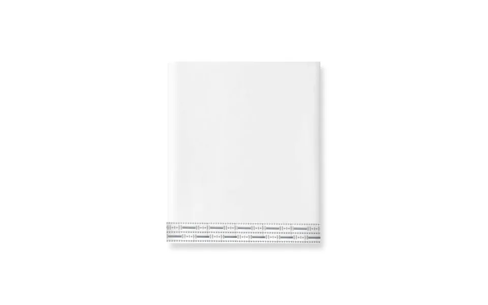 400tc Percale Embroidered Flat Sheet Amalia Home Memória