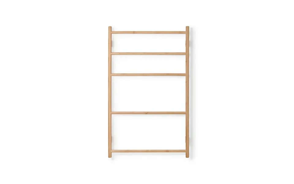 5-bar Bamboo Wall Mounted Towel Rail Wireworks Wallbar