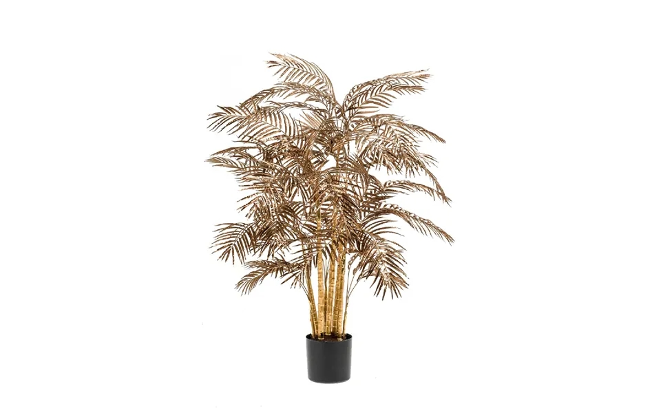 Artificial Metallic Tropical Plant Emerald Areca