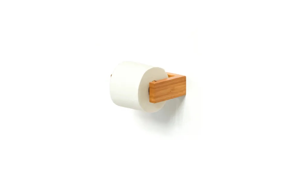 Bamboo Wall Toilet Roll Holder Wireworks