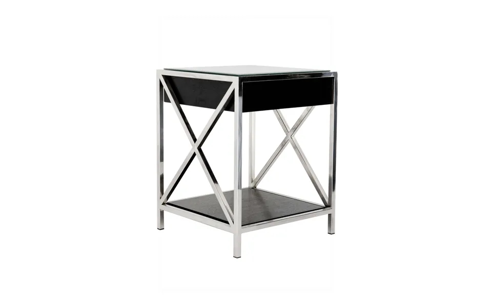 Black Side Table Eichholtz Beverly Hills