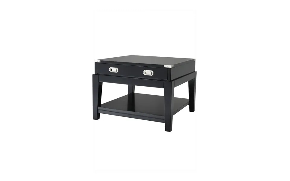 Black Side Table Eichholtz Military