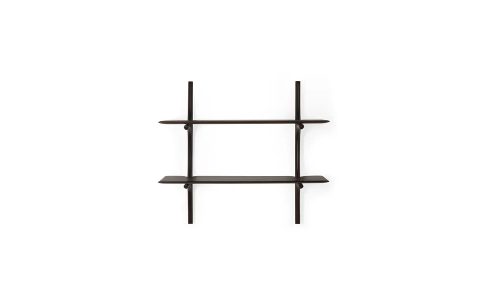 Brown Mahogany Wall Shelf Ethnicraft Pi