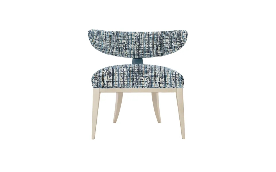 Crescent Back Accent Chair Caracole Half Moon