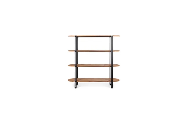 Natural Wood 4-shelf Bookrack Dbodhi Coco product image