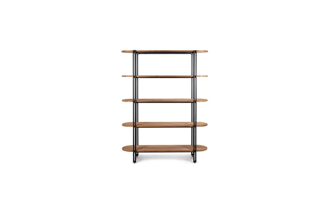 Natural Wood 5-shelf Bookrack Dbodhi Coco product image