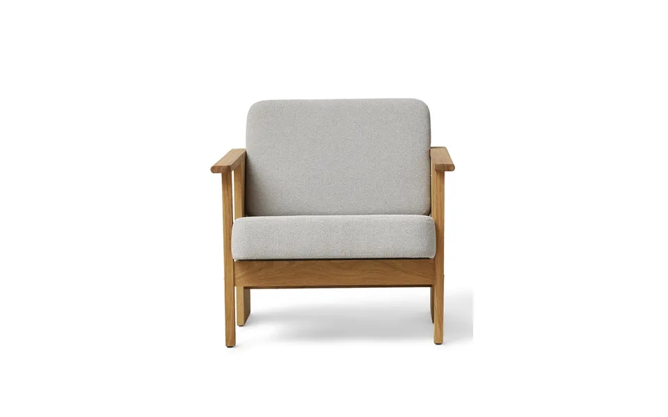 Oak Grain Lounge Chair Form & Refine Block