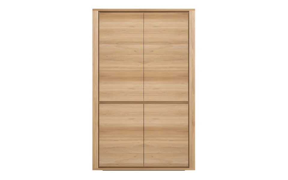 Oak Storage Cupboard Ethnicraft Shadow