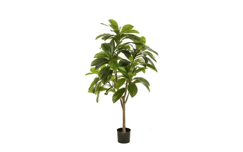 Potted Faux Tropical Trees 2 Emerald Frangipani
