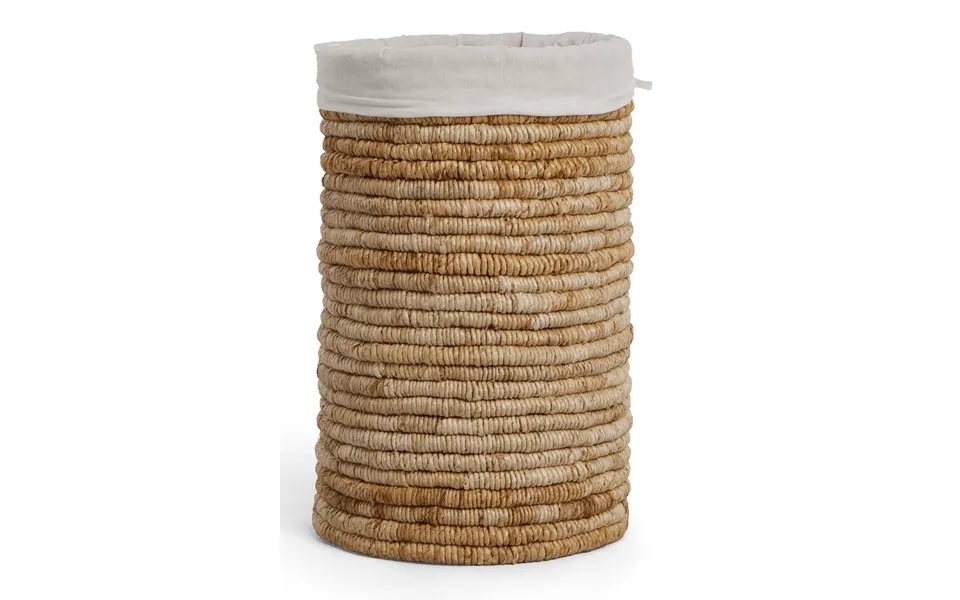 Round Woven Abaca Laundry Basket Dbodhi Caterpillar Ambang
