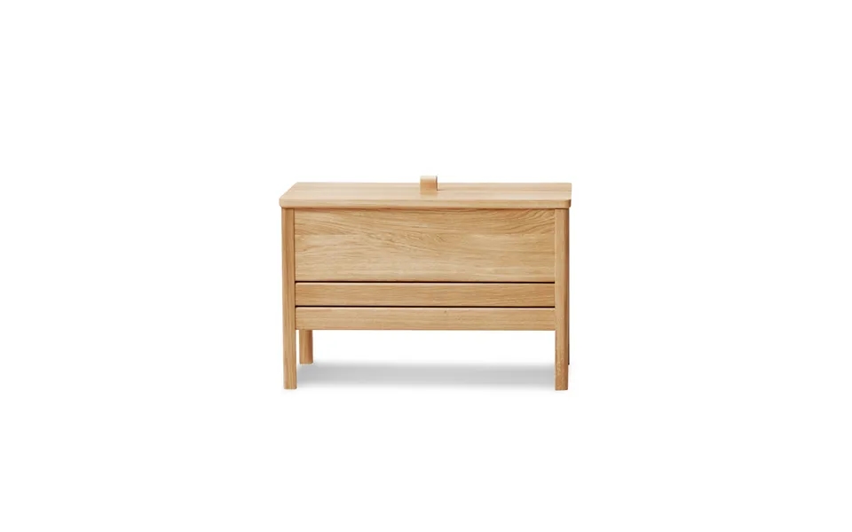 Solid Oak Storage Bench S Form & Refine A Line