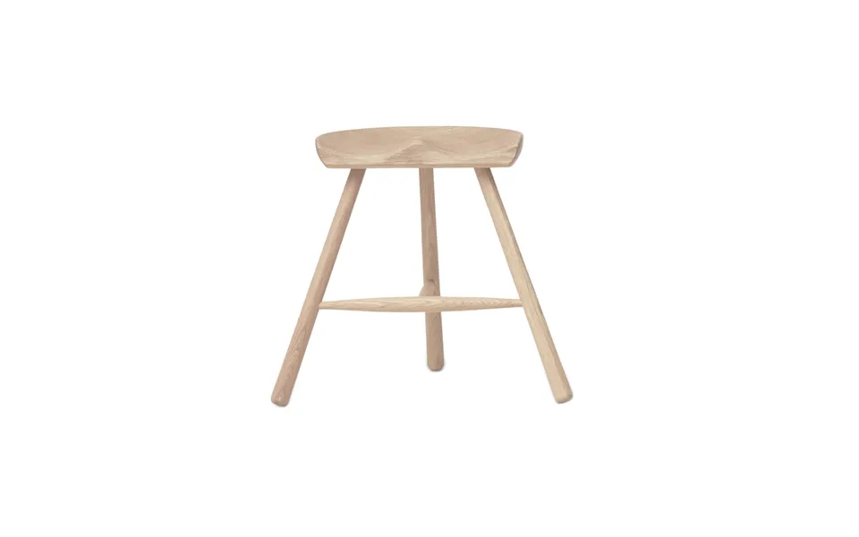 White Oak Accent Stool Form & Refine Shoemaker Chair
