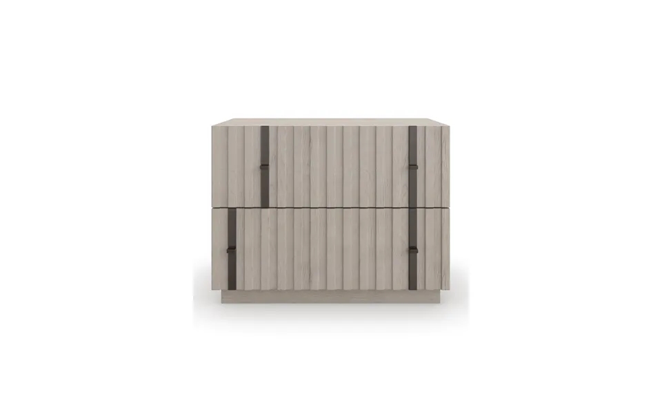 Wooden 2-drawer Nightstand Andrew Martin Clancy