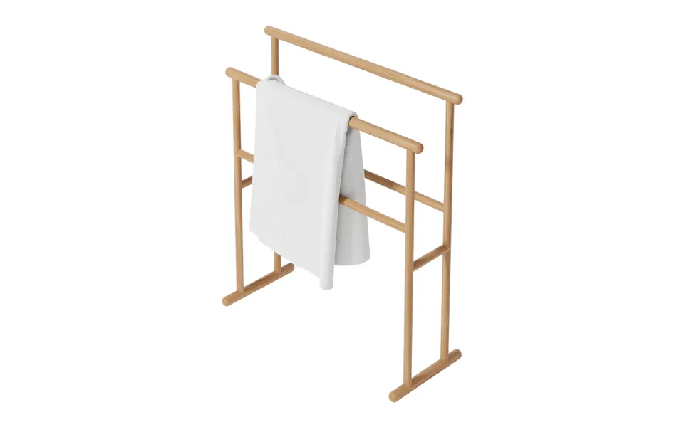 Wooden Freestanding Towel Rail Wireworks Yoku