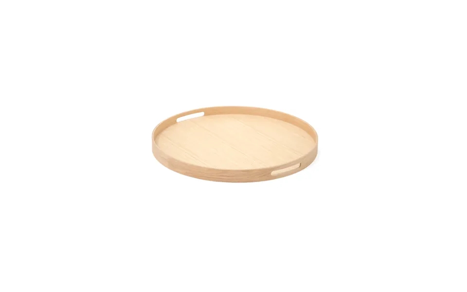 Wooden Round Tray Wireworks Busboy 450