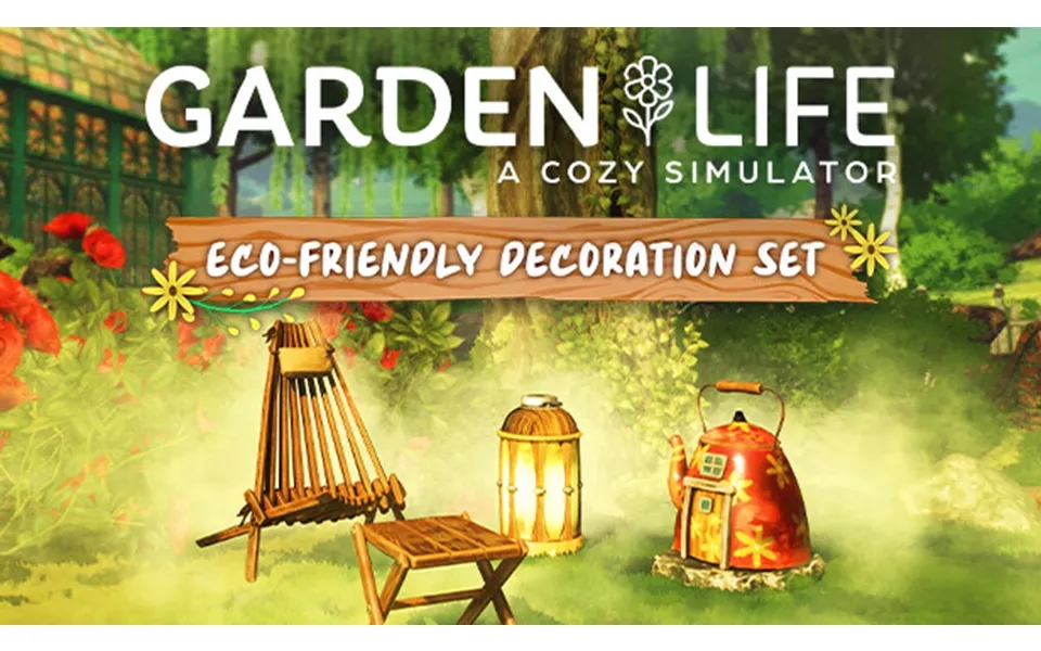 Garden Life A Cozy Simulator - Eco-friendly Decoration Set