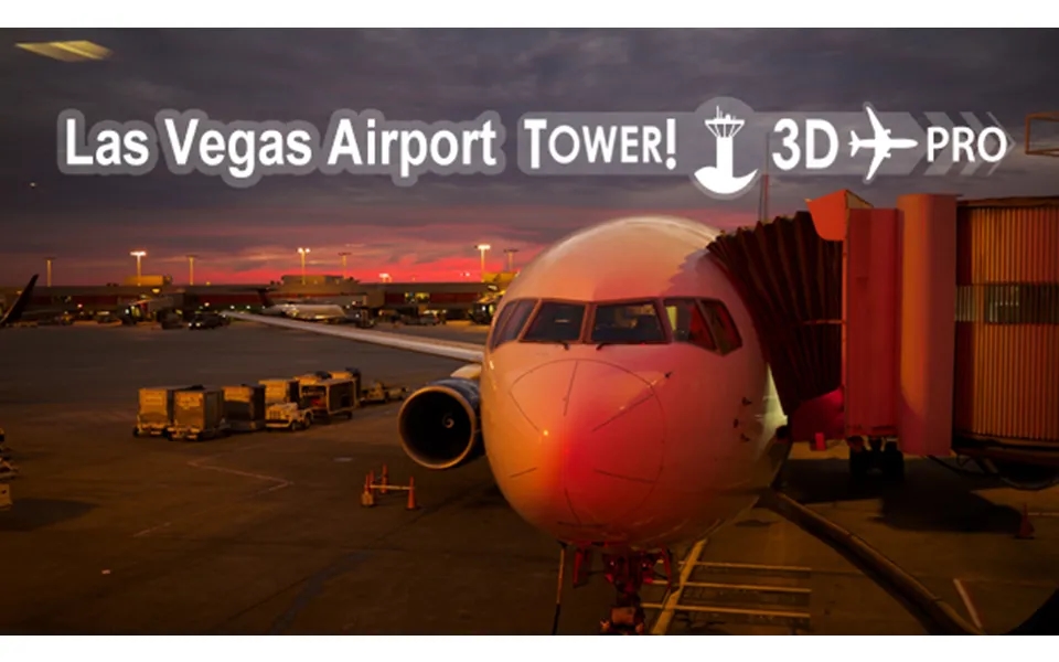 Las Vegas International Klas Airport For Tower 3d Pro