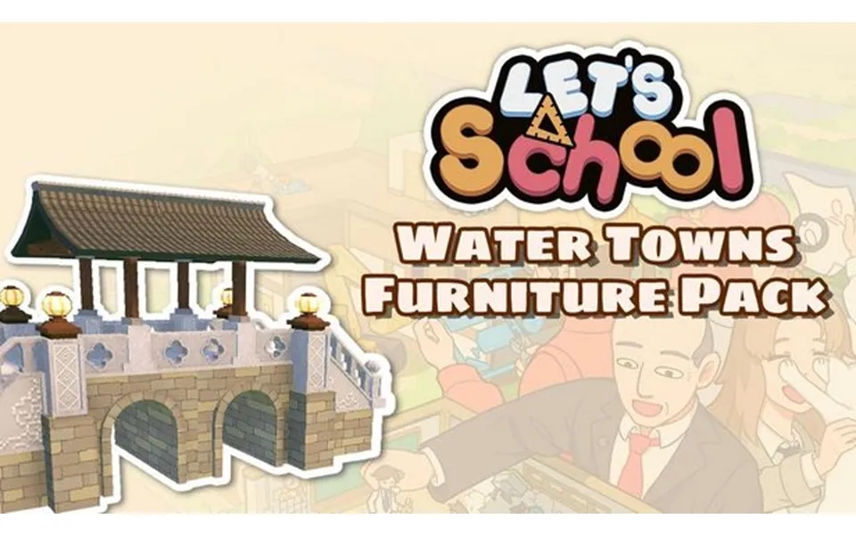 Let's School - Water Towns Furniture Pack