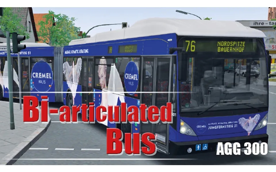 Omsi 2 Add-on Doppelgelenkbus Agg 300