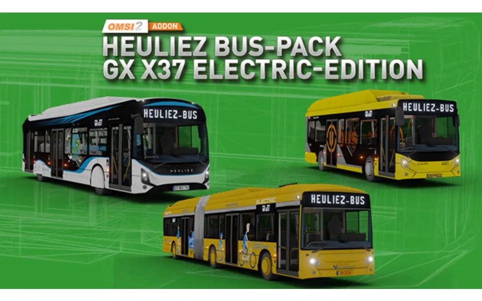 Omsi 2 Add-on Heuliez Bus Pack Gx X37 Electric Edition