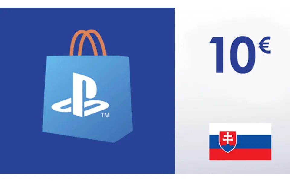 Playstation Network Card 10 - Psn Slovakia
