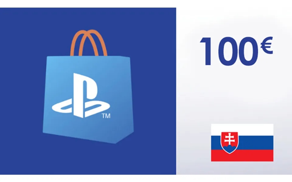 Playstation Network Card 100 - Psn Slovakia