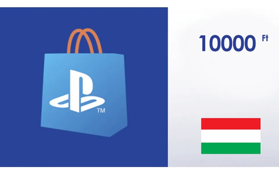 Playstation Network Card 10000 Huf - Psn Hungary
