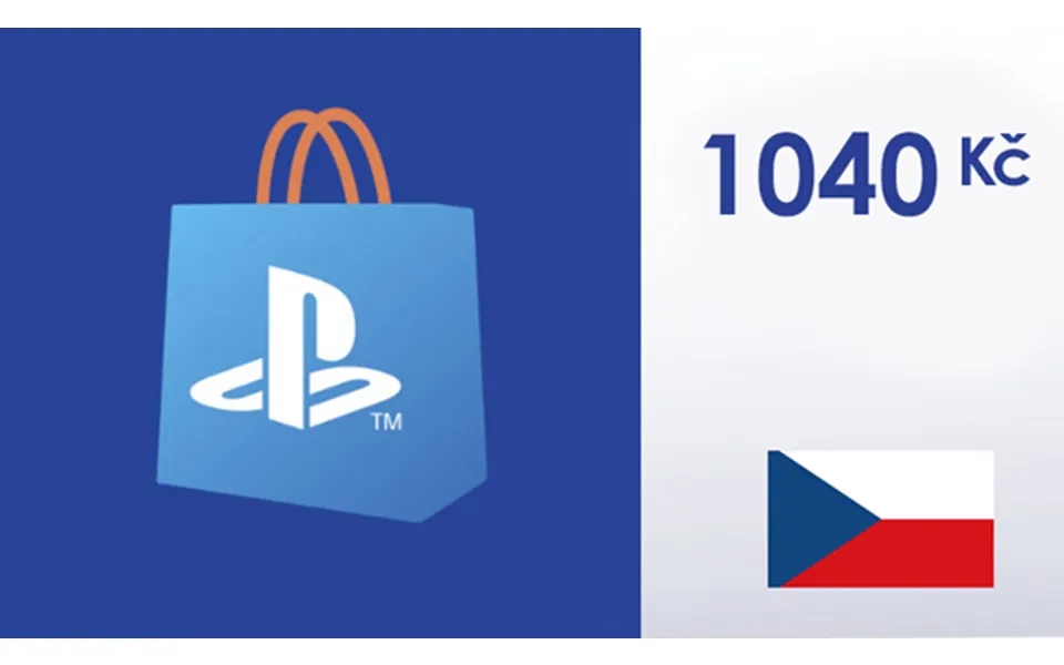 Playstation Network Card 1040 K - Psn Czech Republic