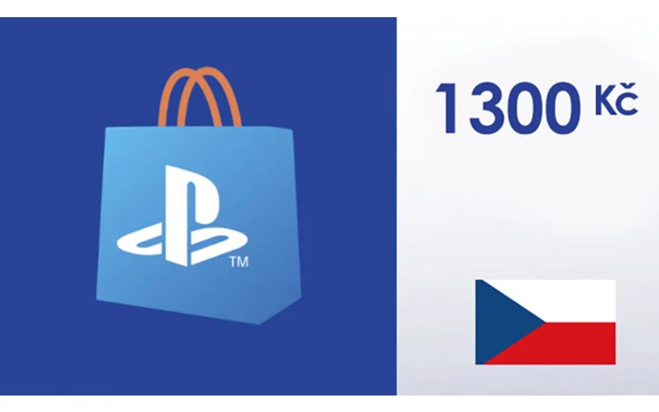 Playstation Network Card 1300 K - Psn Czech Republic