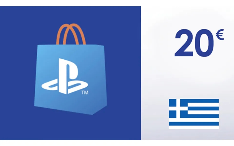 Playstation Network Card 20 - Psn Greece