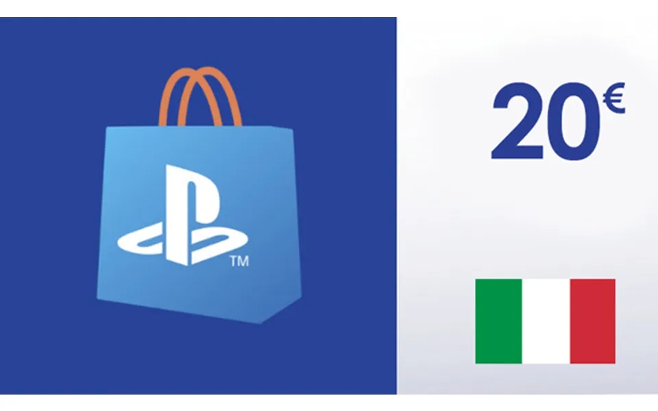 Playstation Network Card 20 - Psn Italy