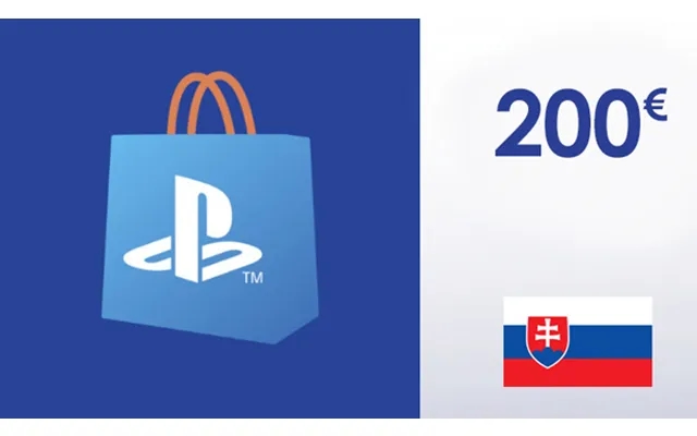 Playstation Network Card 200 - Psn Slovakia product image