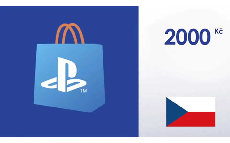 Playstation Network Card 2000 K - Psn Czech Republic