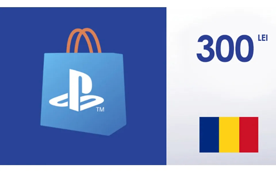Playstation Network Card 300 Ron - Psn Romania