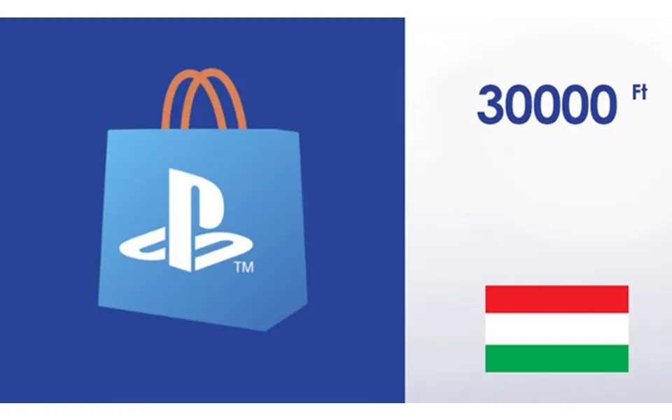 Playstation Network Card 30000 Huf - Psn Hungary