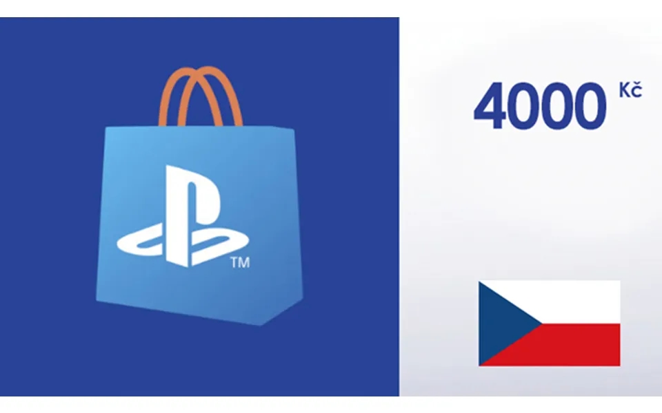 Playstation Network Card 4000 K - Psn Czech Republic