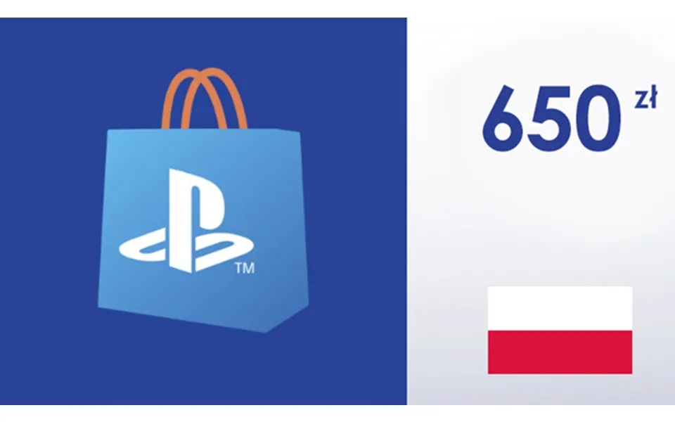 Playstation Network Card 650 Zl - Psn Poland