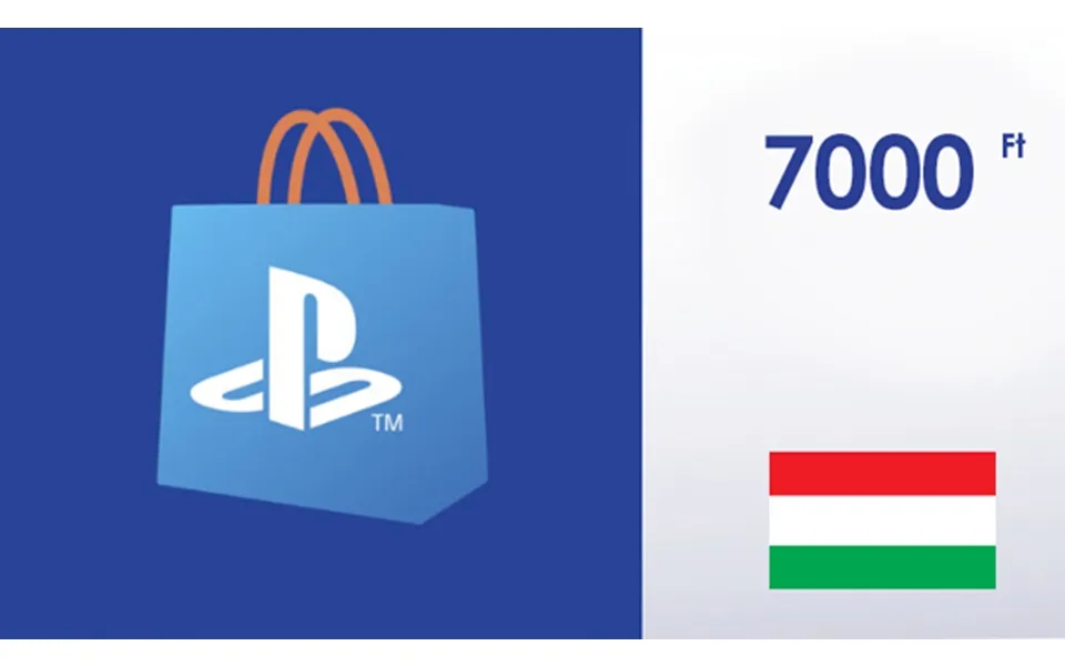 Playstation Network Card 7000 Huf - Psn Hungary